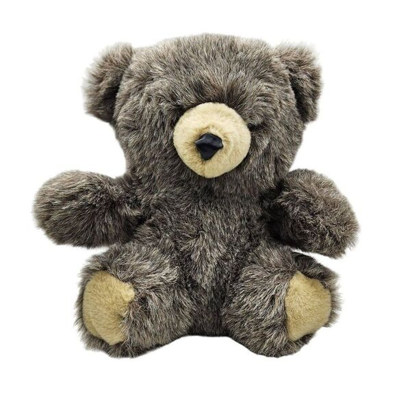 Cuddle Wit Teddy Bear Grey w/ Tan Nose Stuffed Animal Toy 11” - Picture 1 of 7
